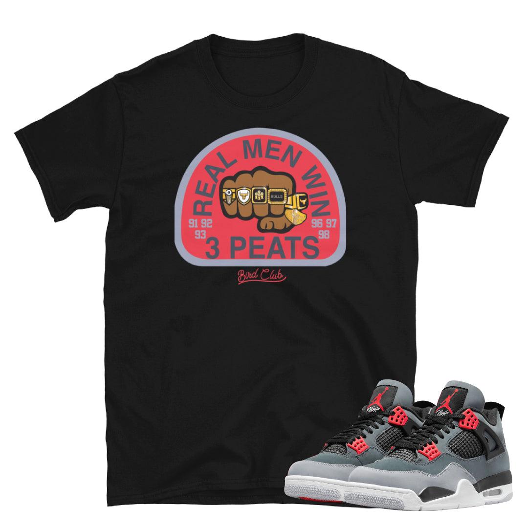 Retro 4 Infrared shirt - Sneaker Tees to match Air Jordan Sneakers
