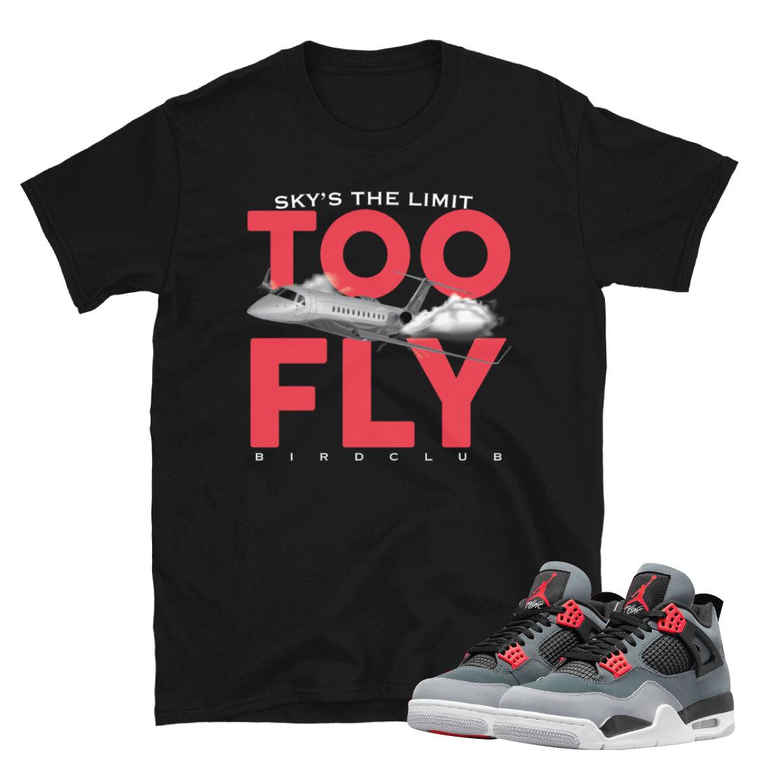 Retro 4 Infrared shirt - Sneaker Tees to match Air Jordan Sneakers