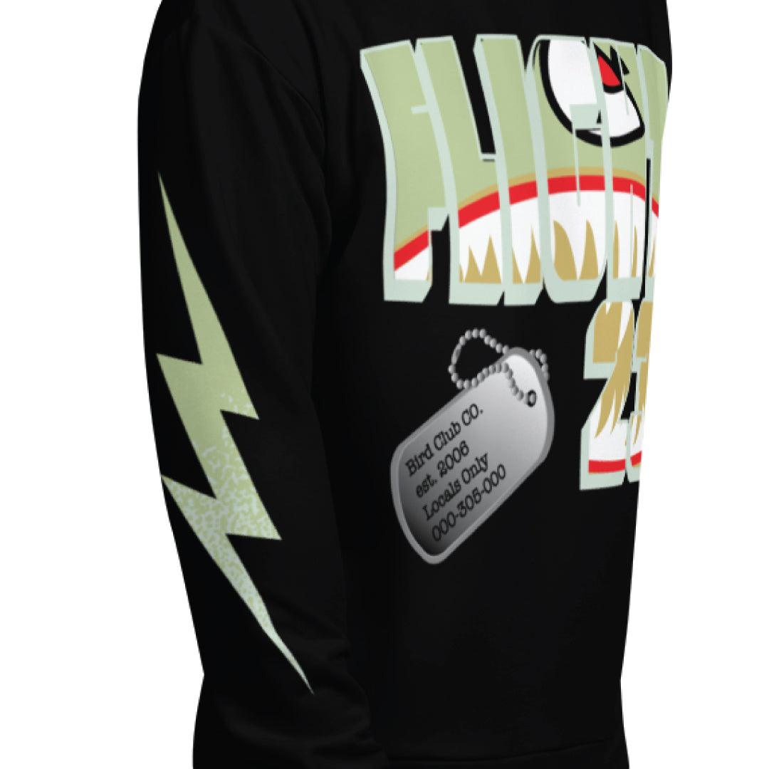 Retro 5 Jade Horizon Sweatshirt - Sneaker Tees to match Air Jordan Sneakers