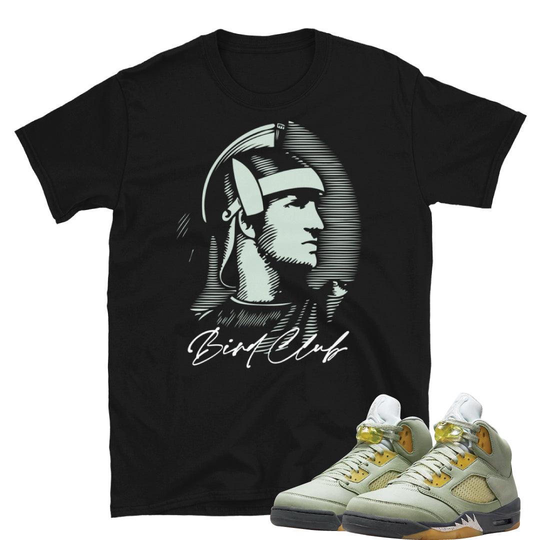 Retro 5 Jade Horizon Shirt - Sneaker Tees to match Air Jordan Sneakers