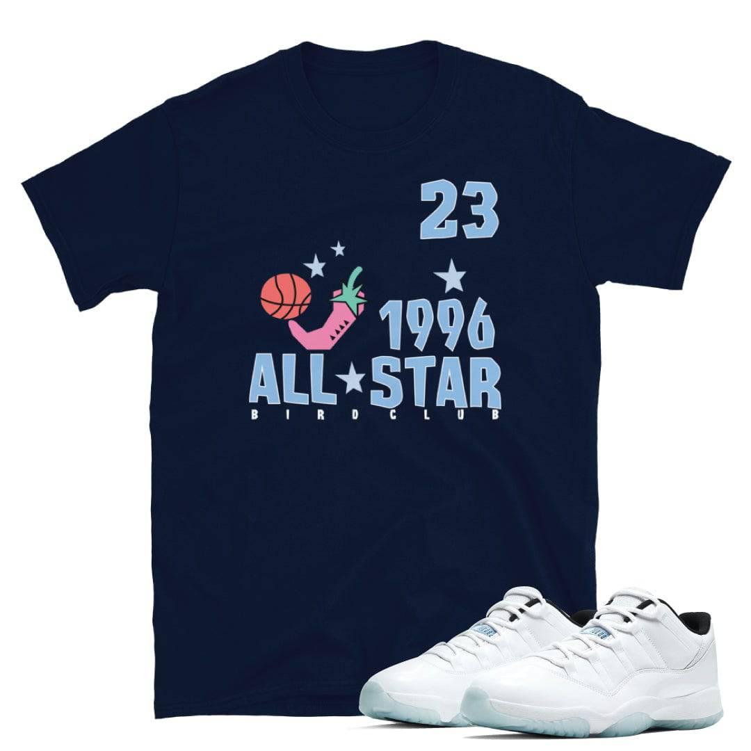 Retro 11 Low Legend Blue Shirt - Sneaker Tees to match Air Jordan Sneakers