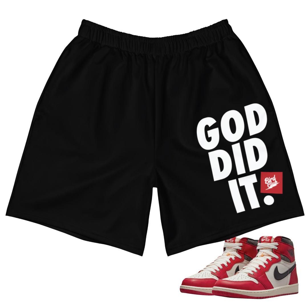 Retro 1 Lost & Found Shorts - Sneaker Tees to match Air Jordan Sneakers