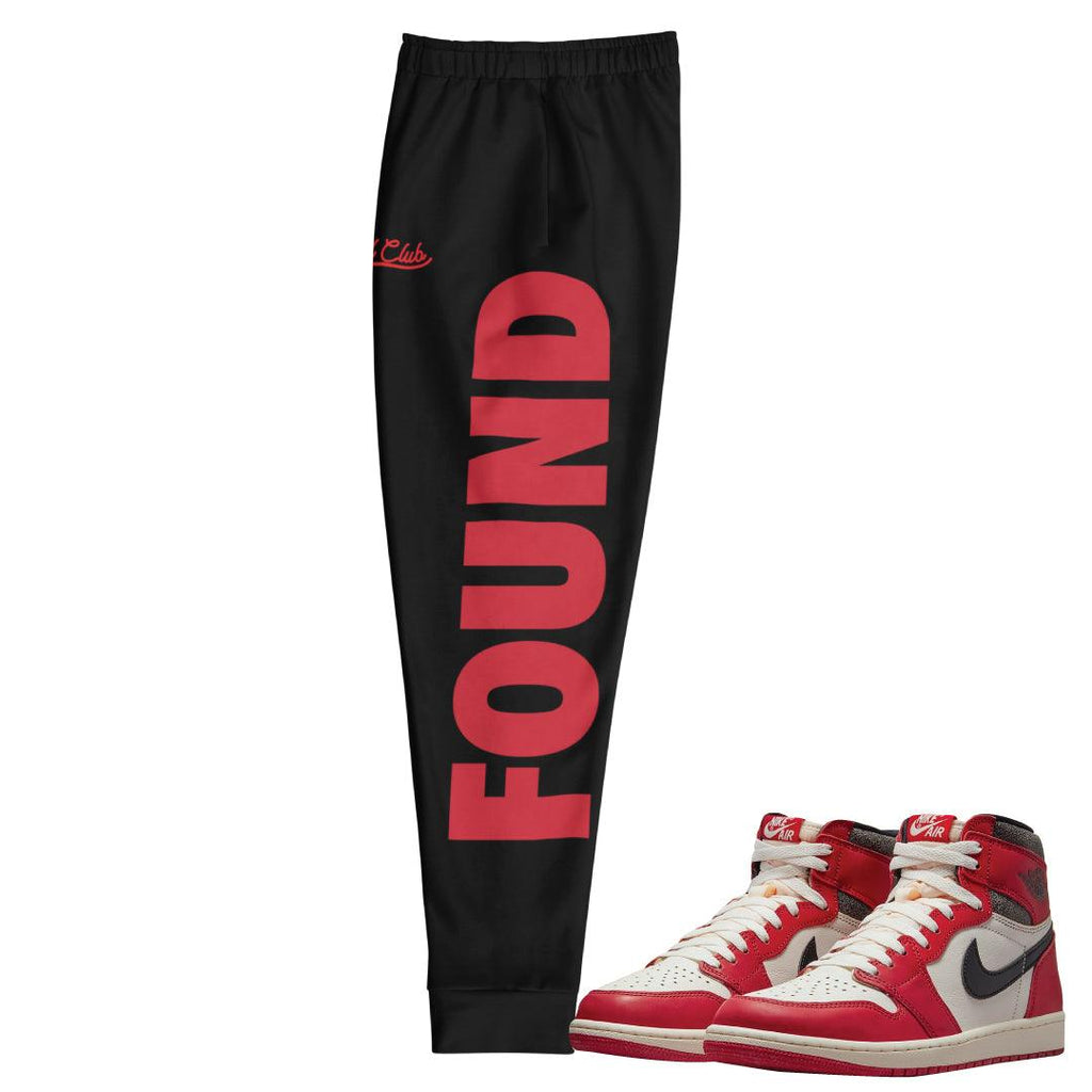 Retro 1 "Lost & Found" Joggers - Sneaker Tees to match Air Jordan Sneakers