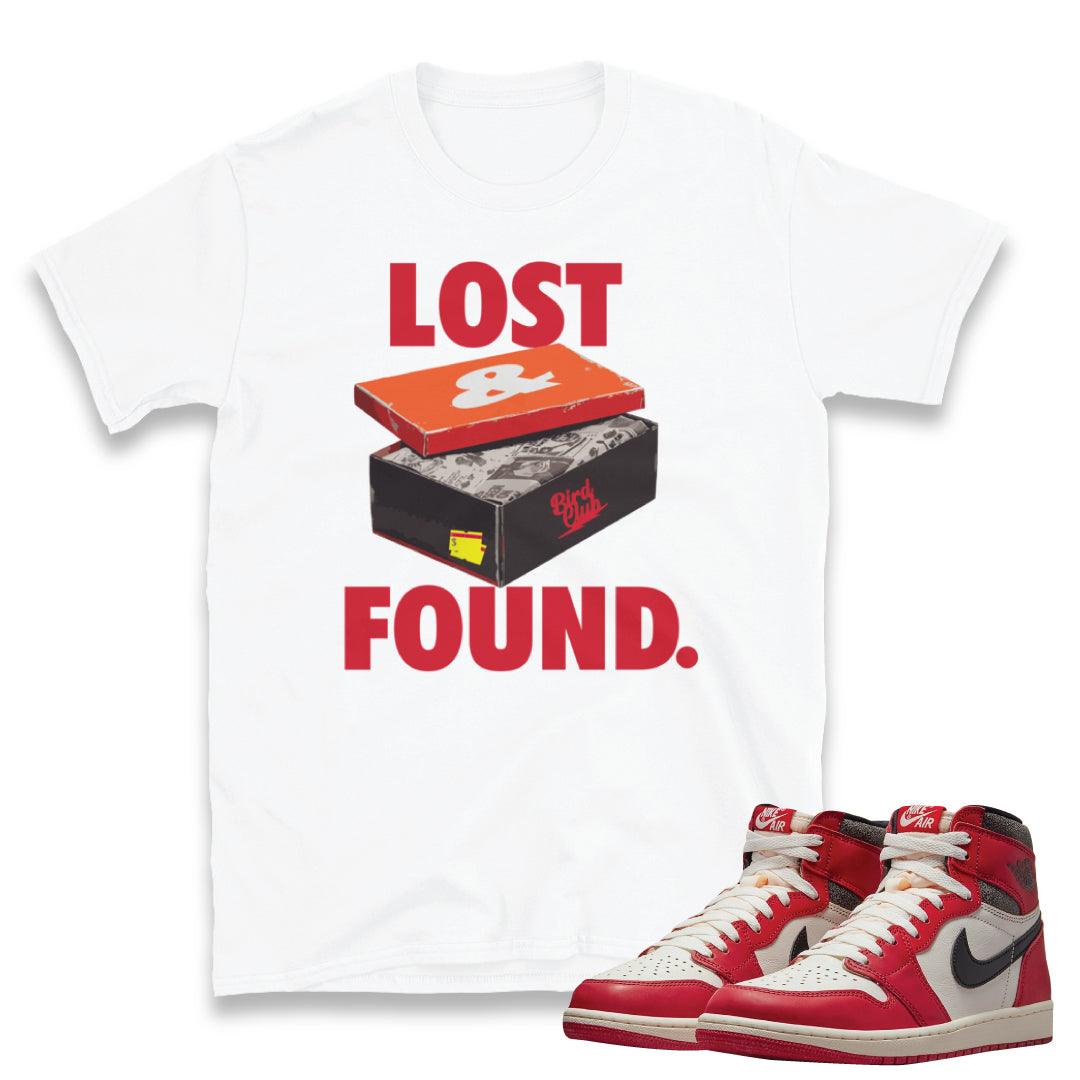 Retro 1 "Lost & Found" Shirt - Sneaker Tees to match Air Jordan Sneakers