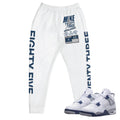 Retro 4 Midnight Navy Cement Joggers - Sneaker Tees to match Air Jordan Sneakers