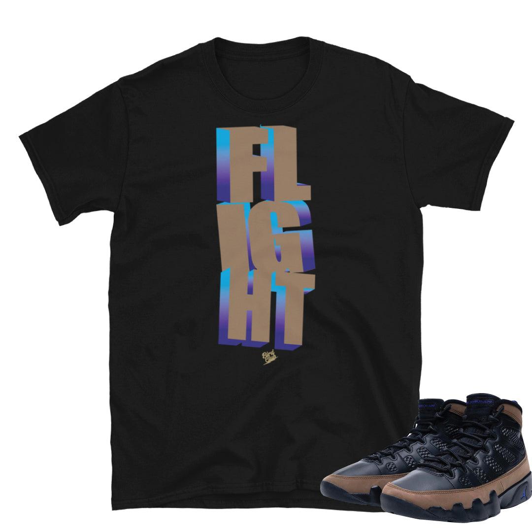 Retro 9 Olive Concord Flight Shirt - Sneaker Tees to match Air Jordan Sneakers