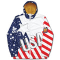 USA 1992 Dream Team Inspired Windbreaker - Sneaker Tees to match Air Jordan Sneakers