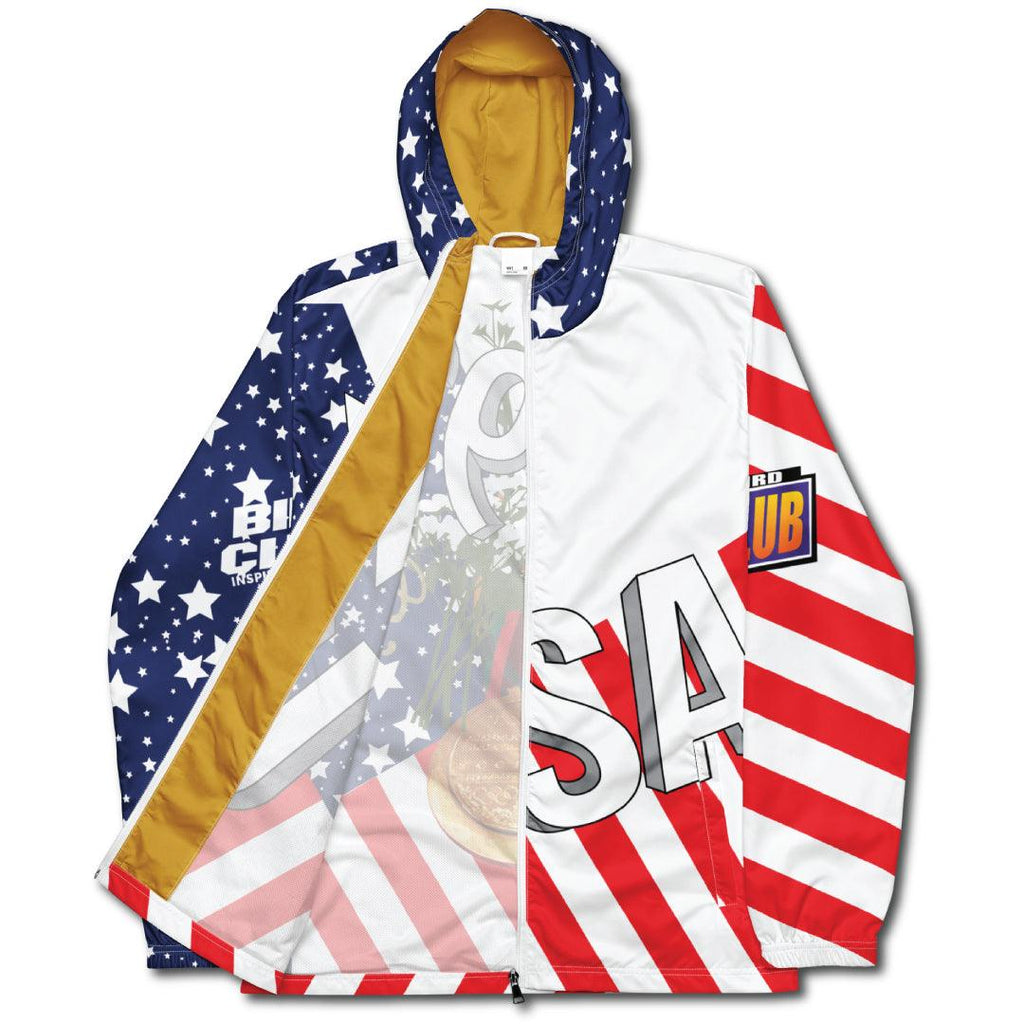 USA 1992 Dream Team Inspired Windbreaker - Sneaker Tees to match Air Jordan Sneakers