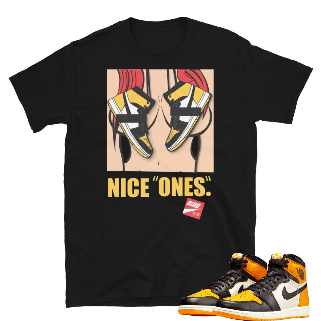 Retro 1 Taxi 23 Shirt - Sneaker Tees to match Air Jordan Sneakers