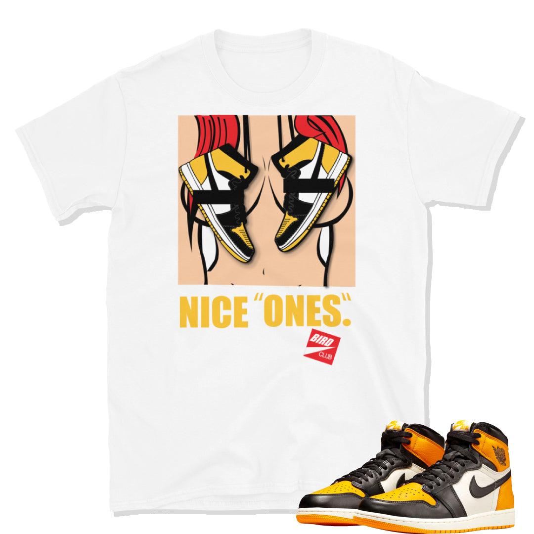 Retro 1 Taxi 23 Shirt - Sneaker Tees to match Air Jordan Sneakers