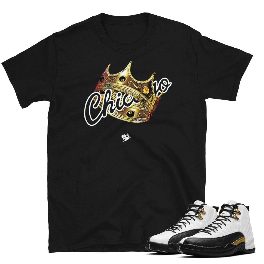 Retro 12 Royalty Sneaker Shirt - Sneaker Tees to match Air Jordan Sneakers