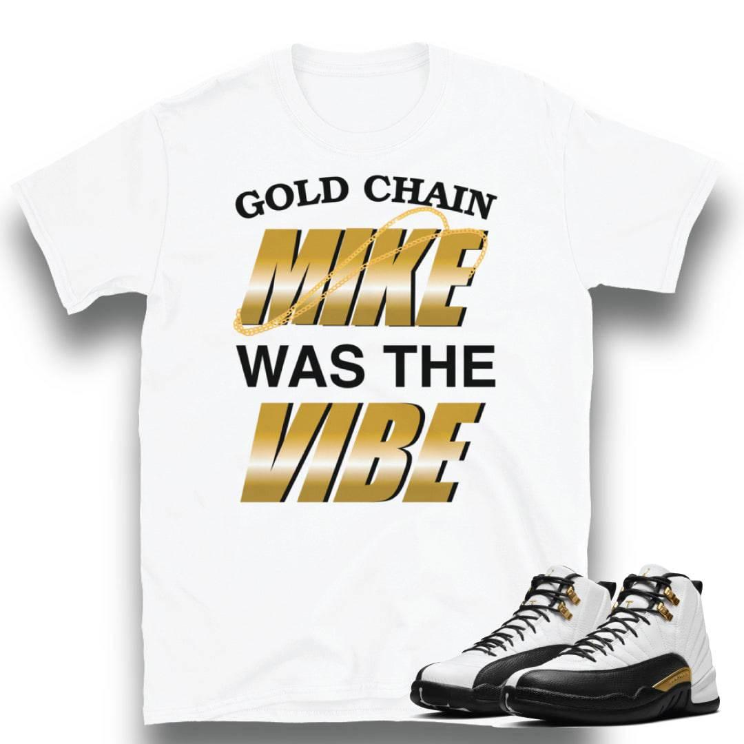 Retro 12 Royalty Mike Sneaker shirt - Sneaker Tees to match Air Jordan Sneakers