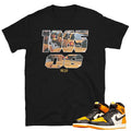 Retro 1 Taxi 1985 Shirt - Sneaker Tees to match Air Jordan Sneakers