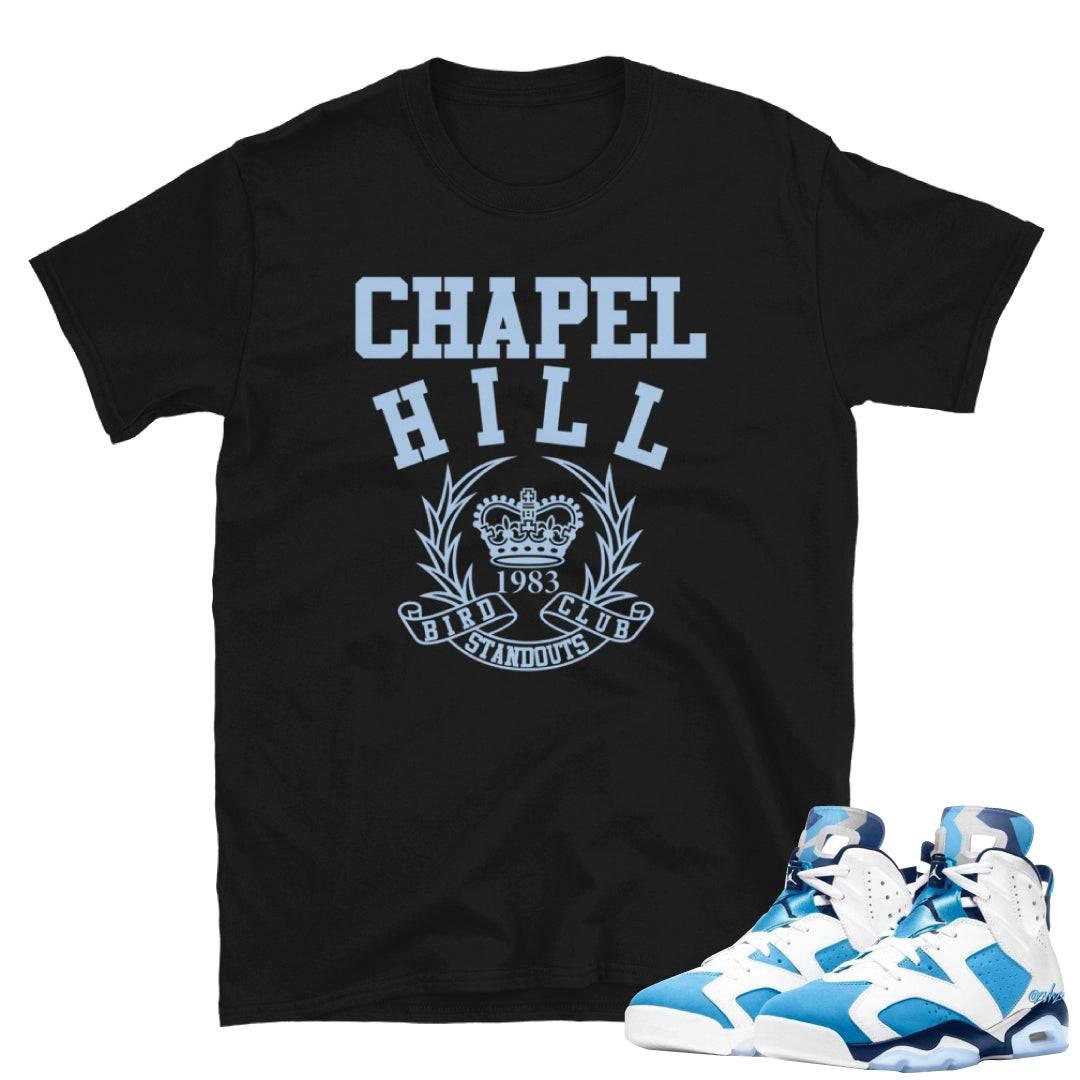 Retro 6 UNC Shirt - Sneaker Tees to match Air Jordan Sneakers
