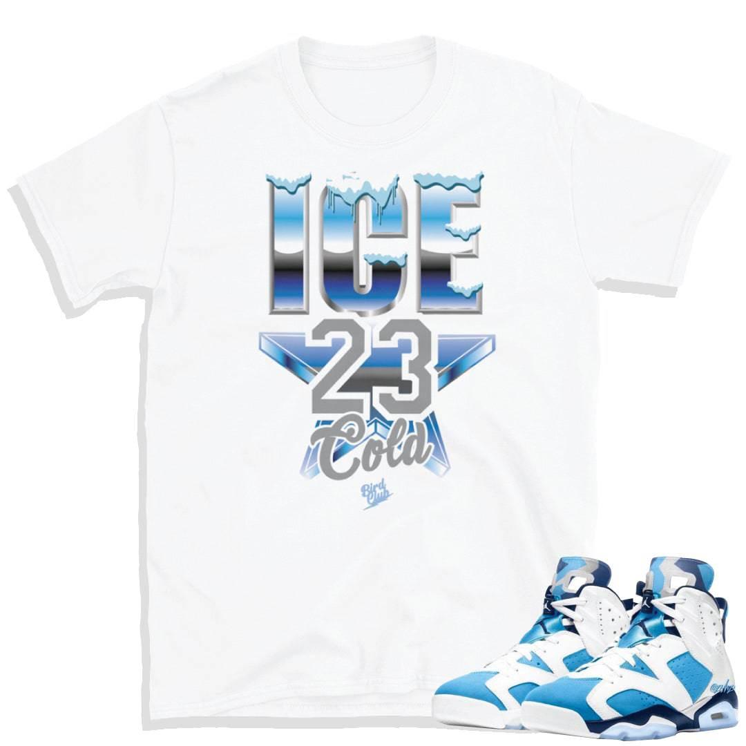Retro 6 UNC Shirt - Sneaker Tees to match Air Jordan Sneakers