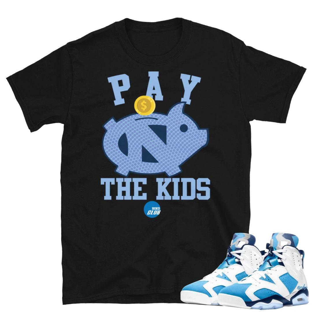 Retro 6 UNC Shirt - Sneaker Tees to match Air Jordan Sneakers