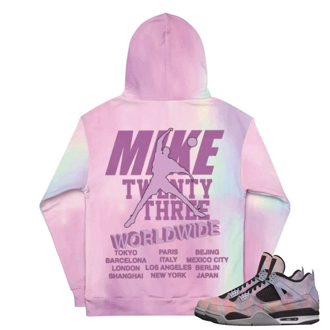 Retro 4 "Zen Master" Shirt Hoody - Sneaker Tees to match Air Jordan Sneakers