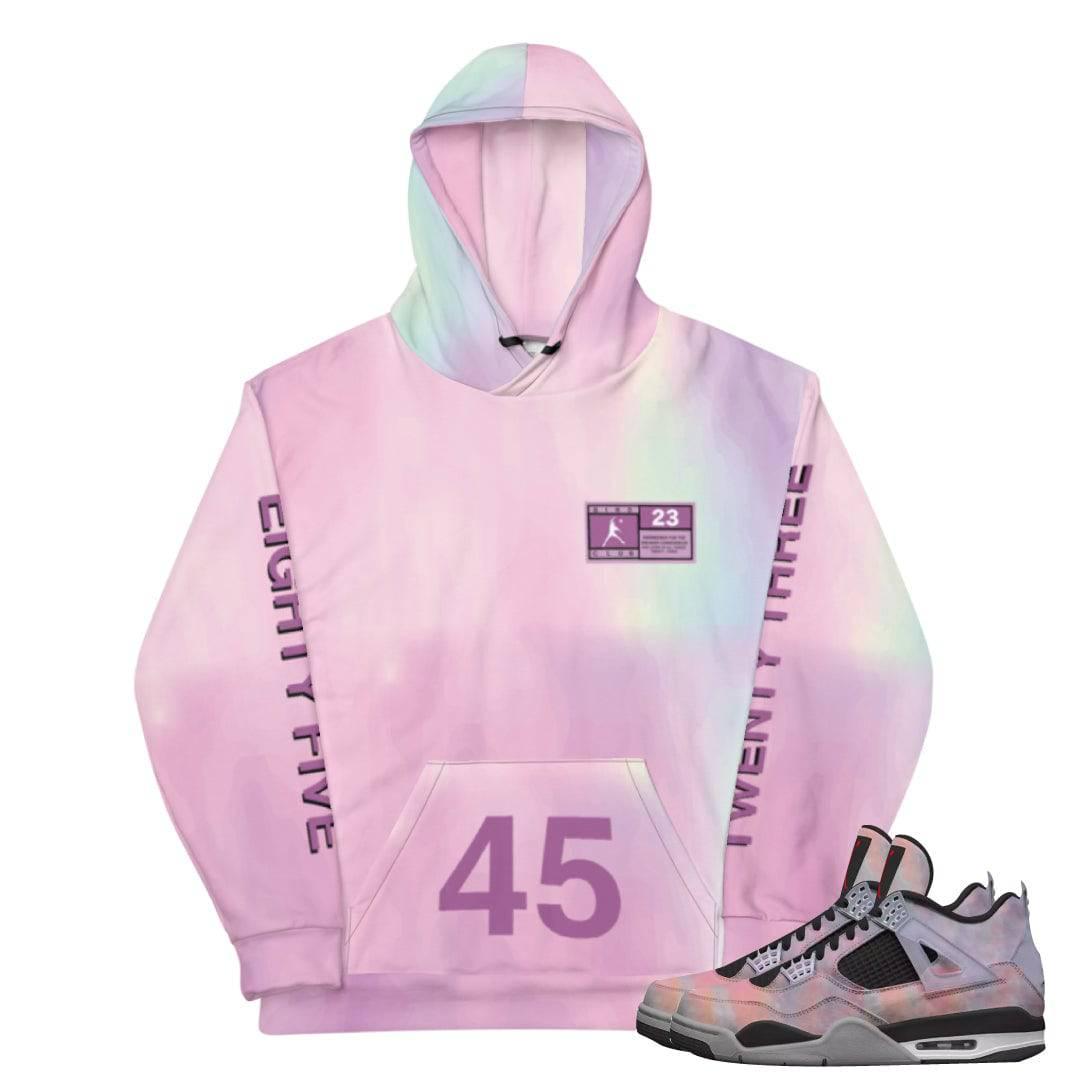 Retro 4 "Zen Master" Shirt Hoody - Sneaker Tees to match Air Jordan Sneakers