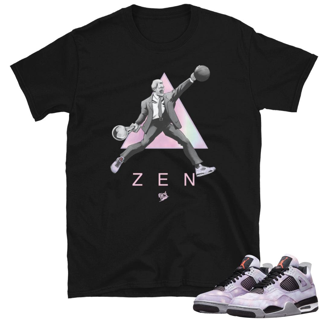 Retro 4 Zen Master Shirt - Sneaker Tees to match Air Jordan Sneakers
