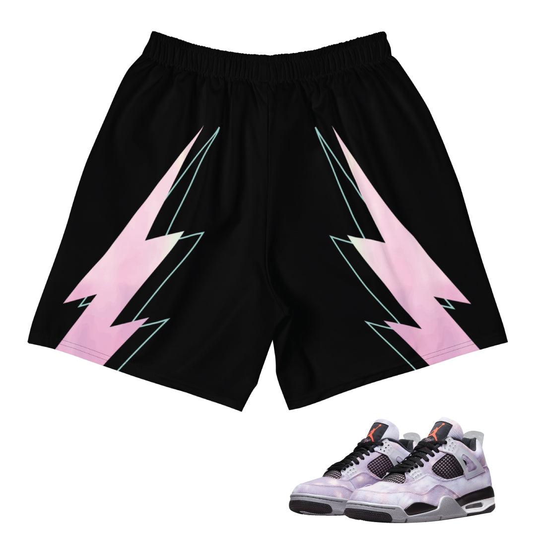 Retro 4 Zen Master BOLT Shorts - Sneaker Tees to match Air Jordan Sneakers