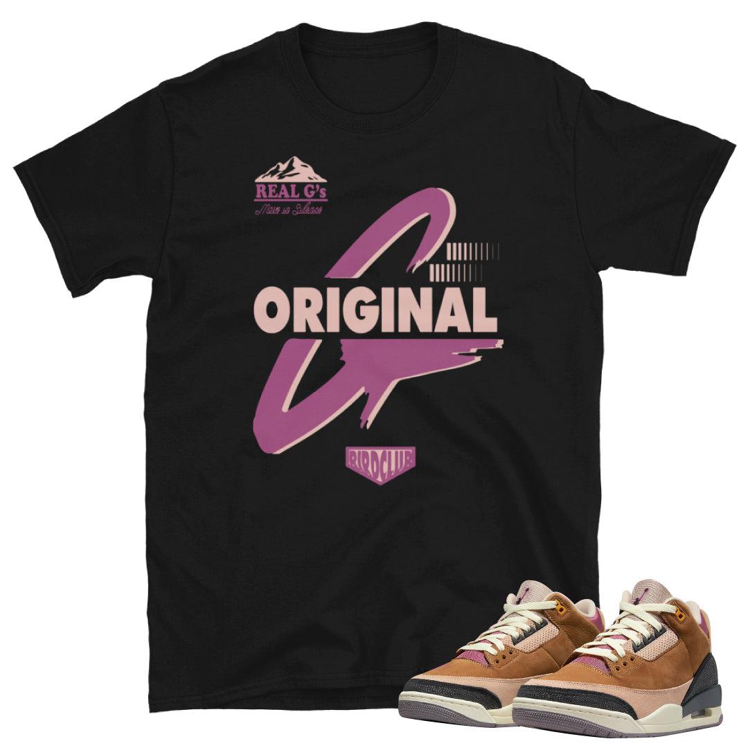Retro 3 Winterized Archaeo Brown Shirt - Sneaker Tees to match Air Jordan Sneakers
