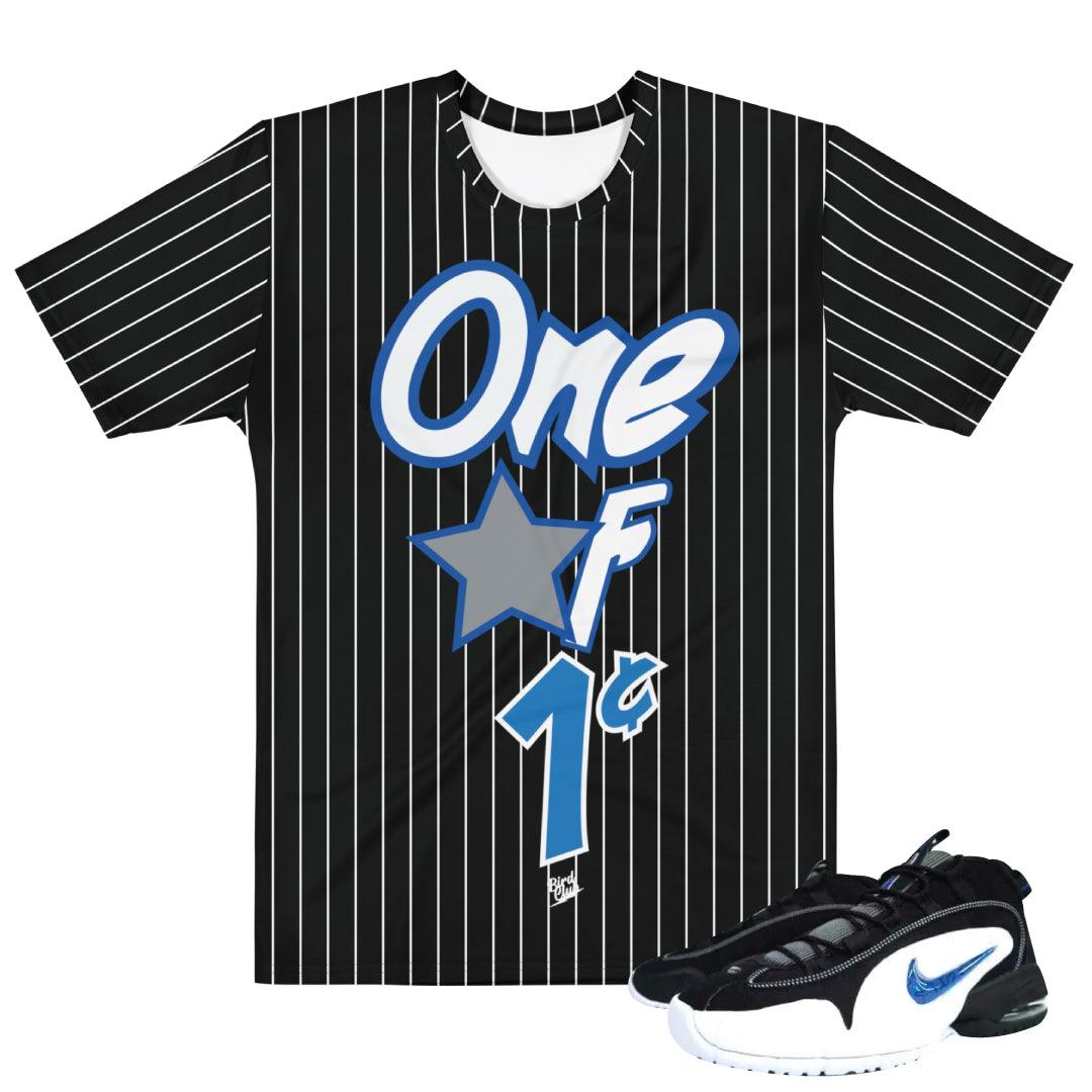 Penny Max 1 Pin Stripe Shirt - Sneaker Tees to match Air Jordan Sneakers