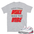 Retro 3 Fire Red OG Shirt - Sneaker Tees to match Air Jordan Sneakers