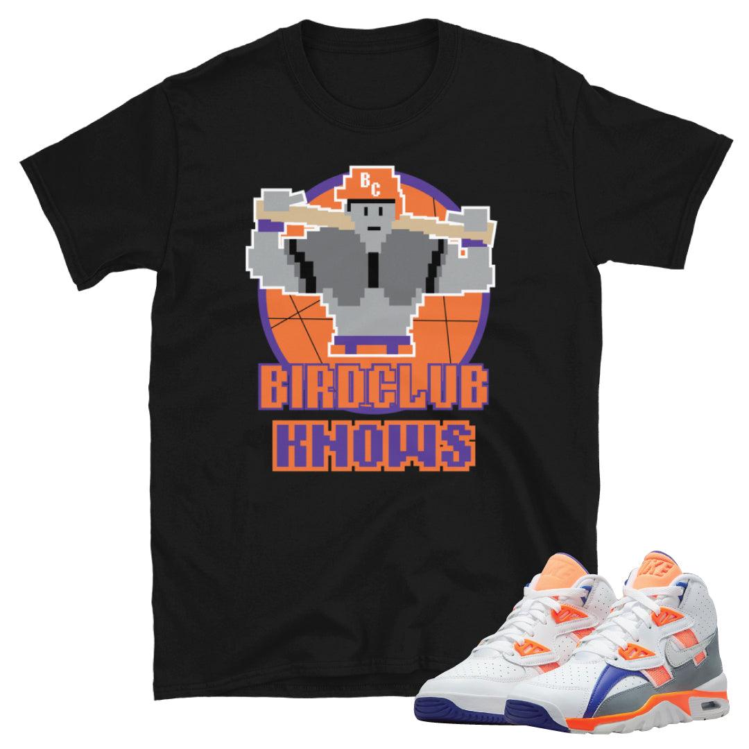 Air Trainer Bo Jackson Bo Knows Sneaker shirt - Sneaker Tees to match Air Jordan Sneakers