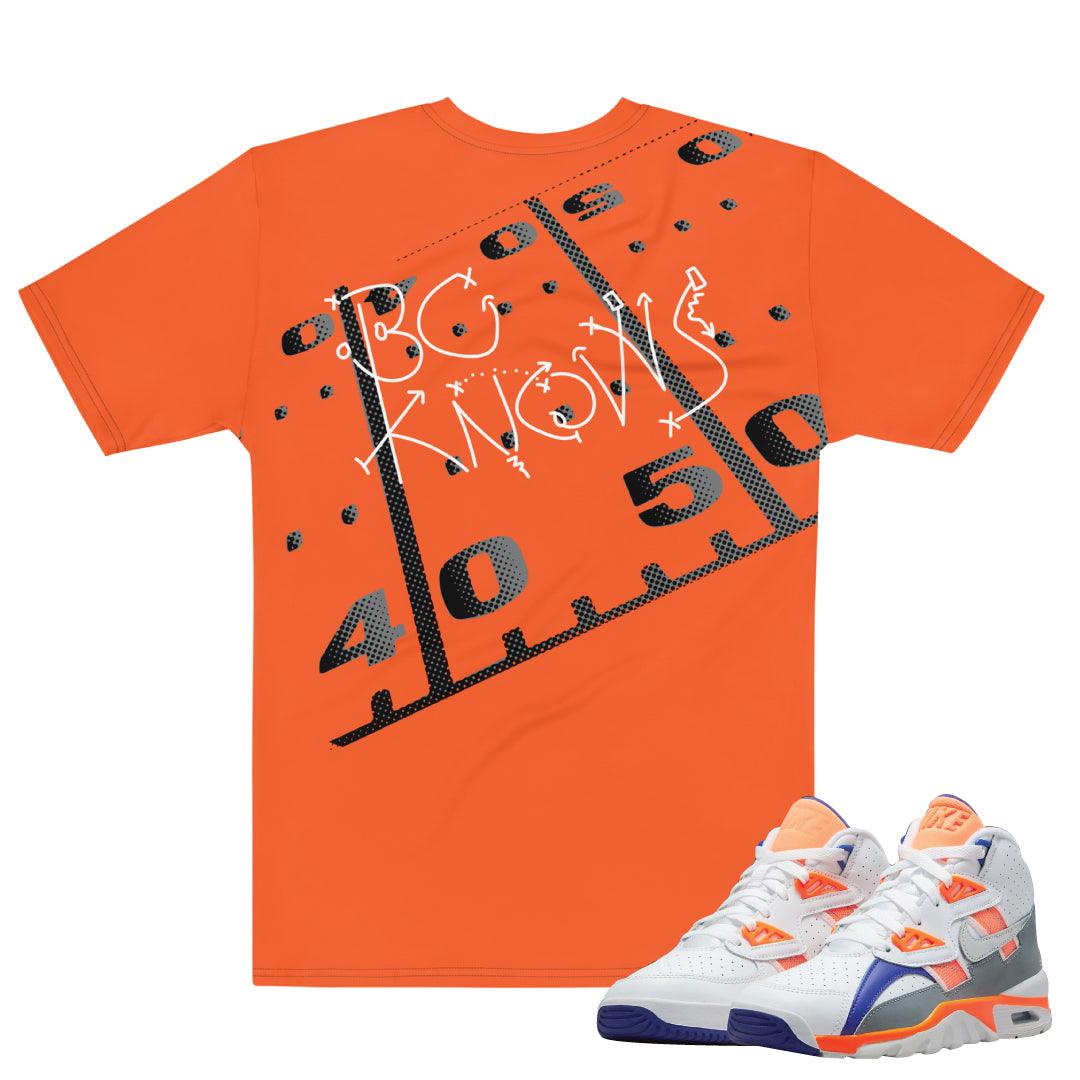 Air Trainer Bo Jackson All Over Shirt - Sneaker Tees to match Air Jordan Sneakers