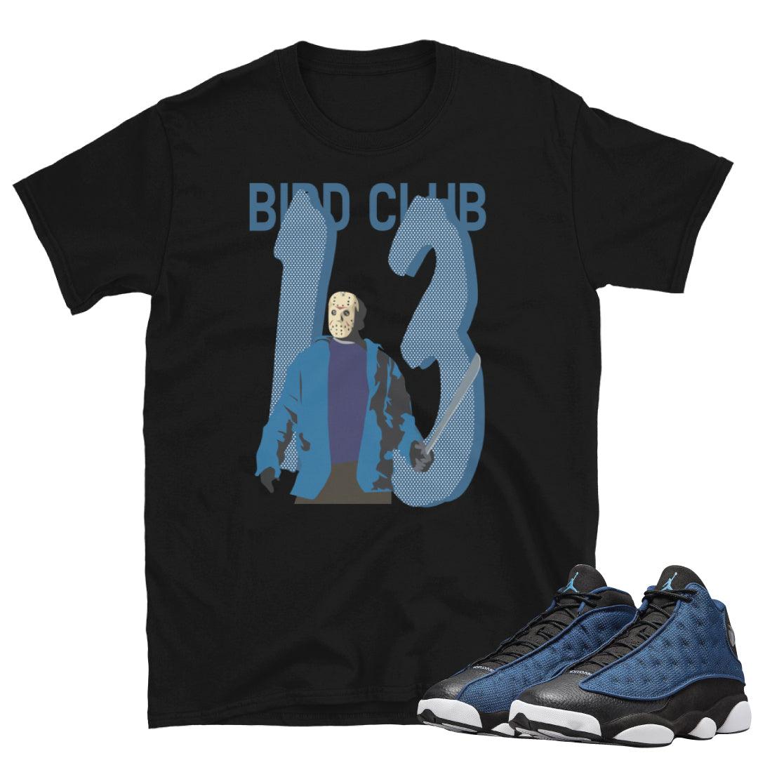 Retro 13 Brave Blue Shirt - Sneaker Tees to match Air Jordan Sneakers