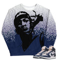 Retro 1 High 85 Georgetown Answer Crew - Sneaker Tees to match Air Jordan Sneakers