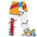 Lebron 18 Stewie Griffin Joggers - Sneaker Tees to match Air Jordan Sneakers