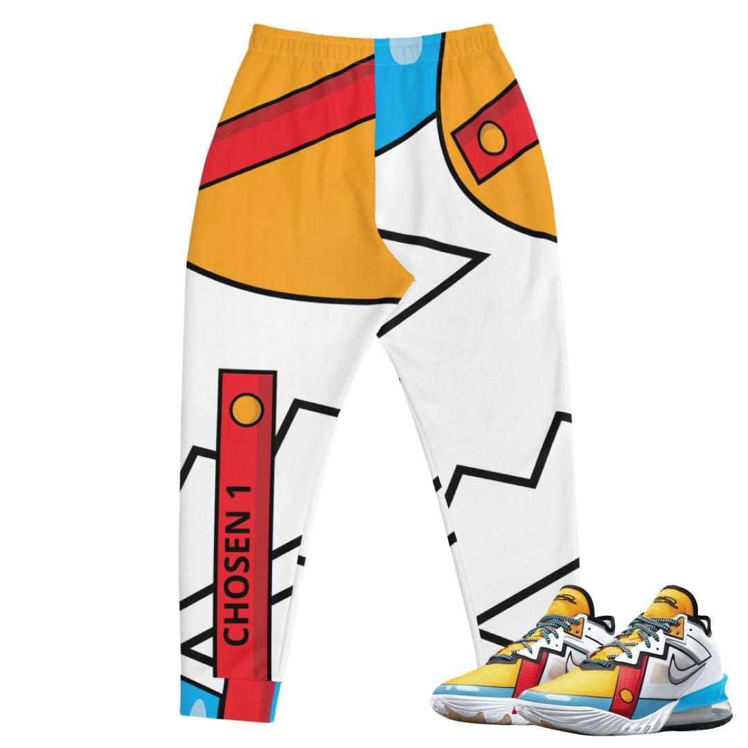 Lebron 18 Stewie Griffin Joggers - Sneaker Tees to match Air Jordan Sneakers
