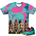 Lebron 8 South Beach Shirt - Sneaker Tees to match Air Jordan Sneakers