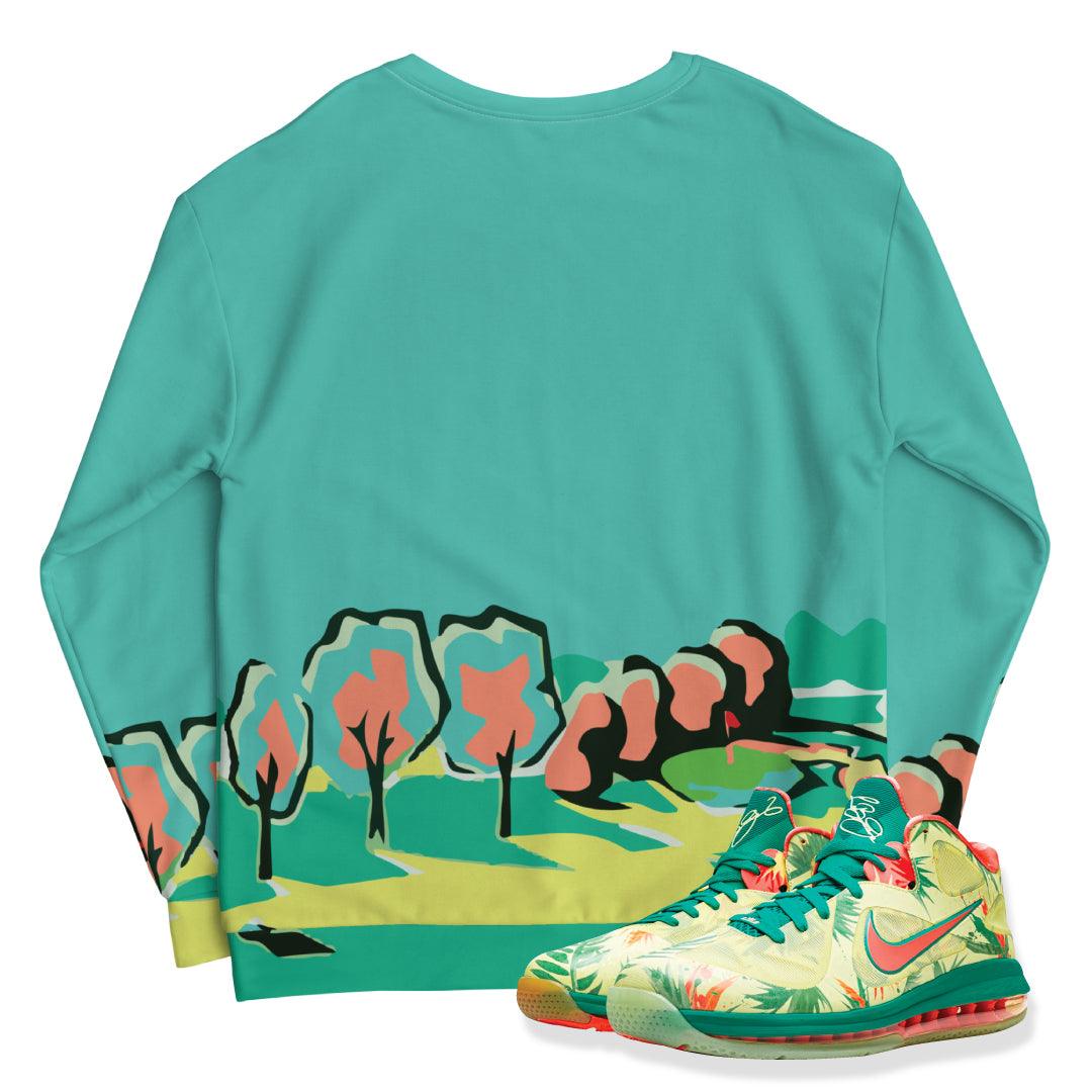 Lebron 9 Arnold Palmer Golf Sweatshirt - Sneaker Tees to match Air Jordan Sneakers