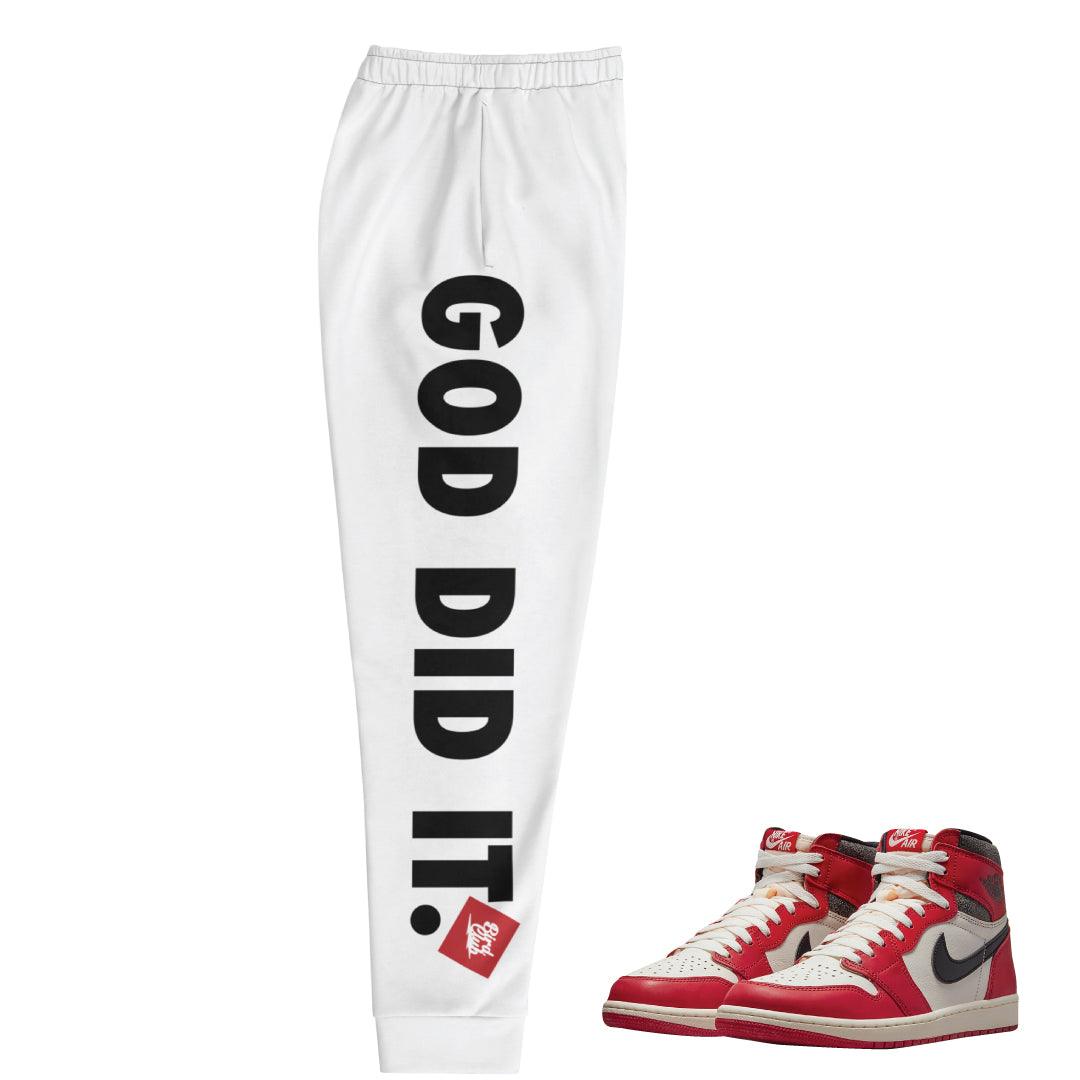 Retro 1 "Lost & Found" Joggers - Sneaker Tees to match Air Jordan Sneakers