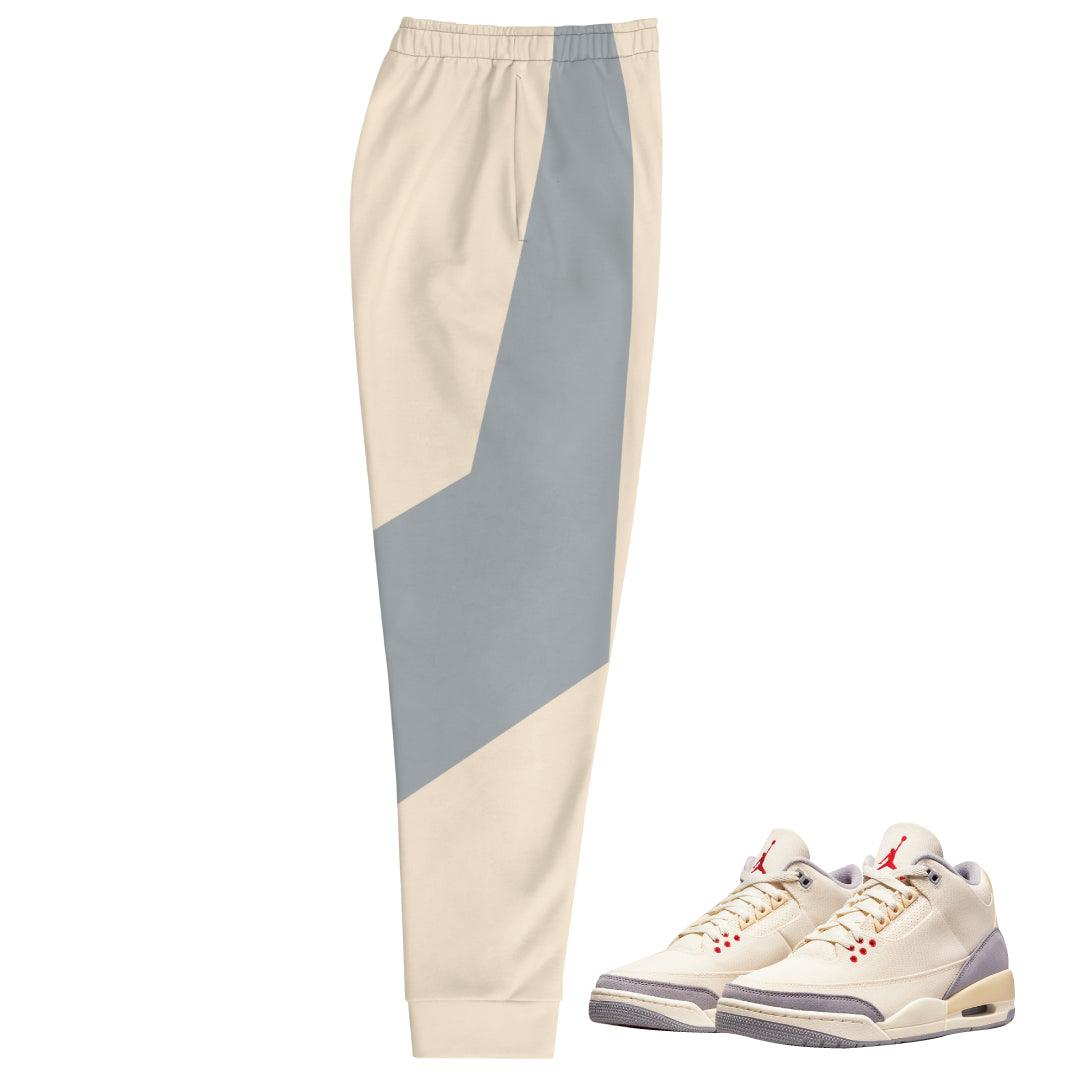 Retro 3 "Muslin" Joggers - Sneaker Tees to match Air Jordan Sneakers