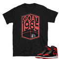 Retro 1 OG Bred Patent Shirt - Sneaker Tees to match Air Jordan Sneakers