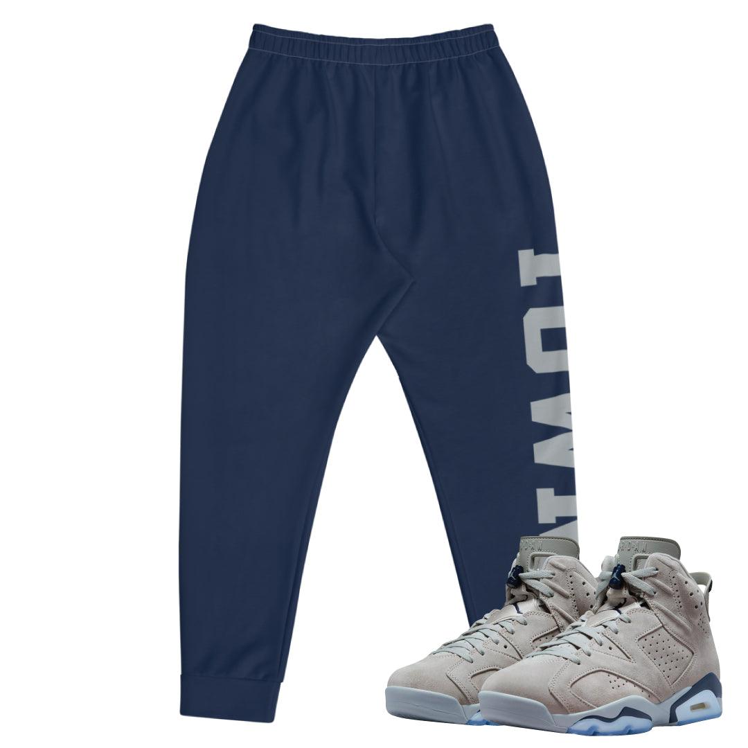 Retro 6 Georgetown Joggers - Sneaker Tees to match Air Jordan Sneakers