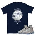Retro 6 Georgetown Shirts - Sneaker Tees to match Air Jordan Sneakers