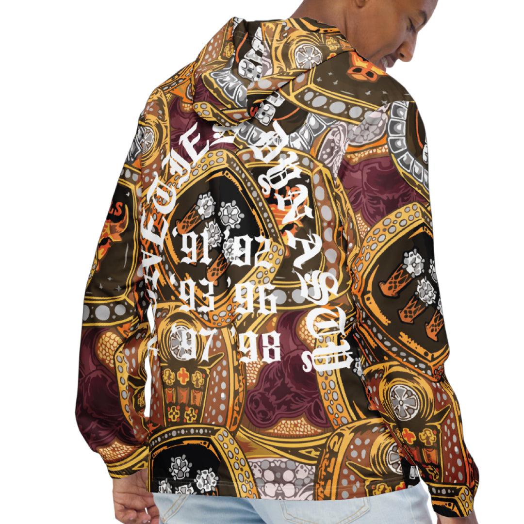 90's Dynasty Water Resistant WindBreaker - Sneaker Tees to match Air Jordan Sneakers