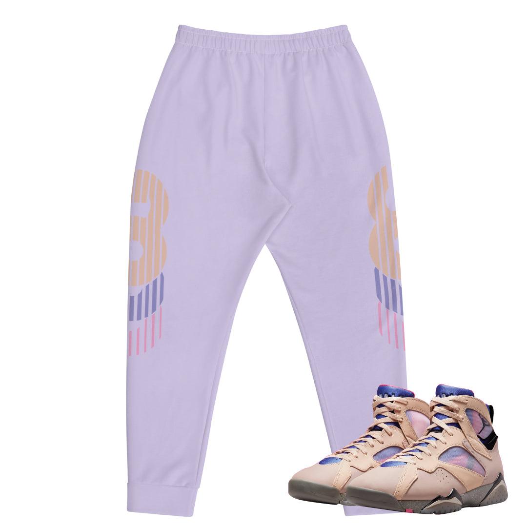Retro 7 "Saphire/Shimmer" OG Joggers - Sneaker Tees to match Air Jordan Sneakers