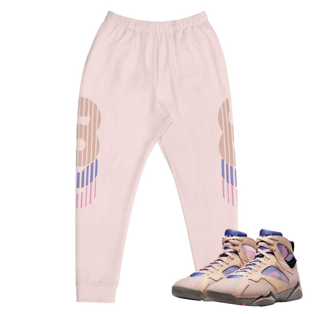 Retro 7 "Saphire/Shimmer" OG Joggers - Sneaker Tees to match Air Jordan Sneakers