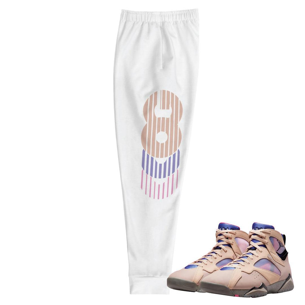 Retro 7 "Saphire/Shimmer" OG Joggers - Sneaker Tees to match Air Jordan Sneakers