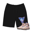 Retro 7 Sapphire Shimmer Shorts - Sneaker Tees to match Air Jordan Sneakers