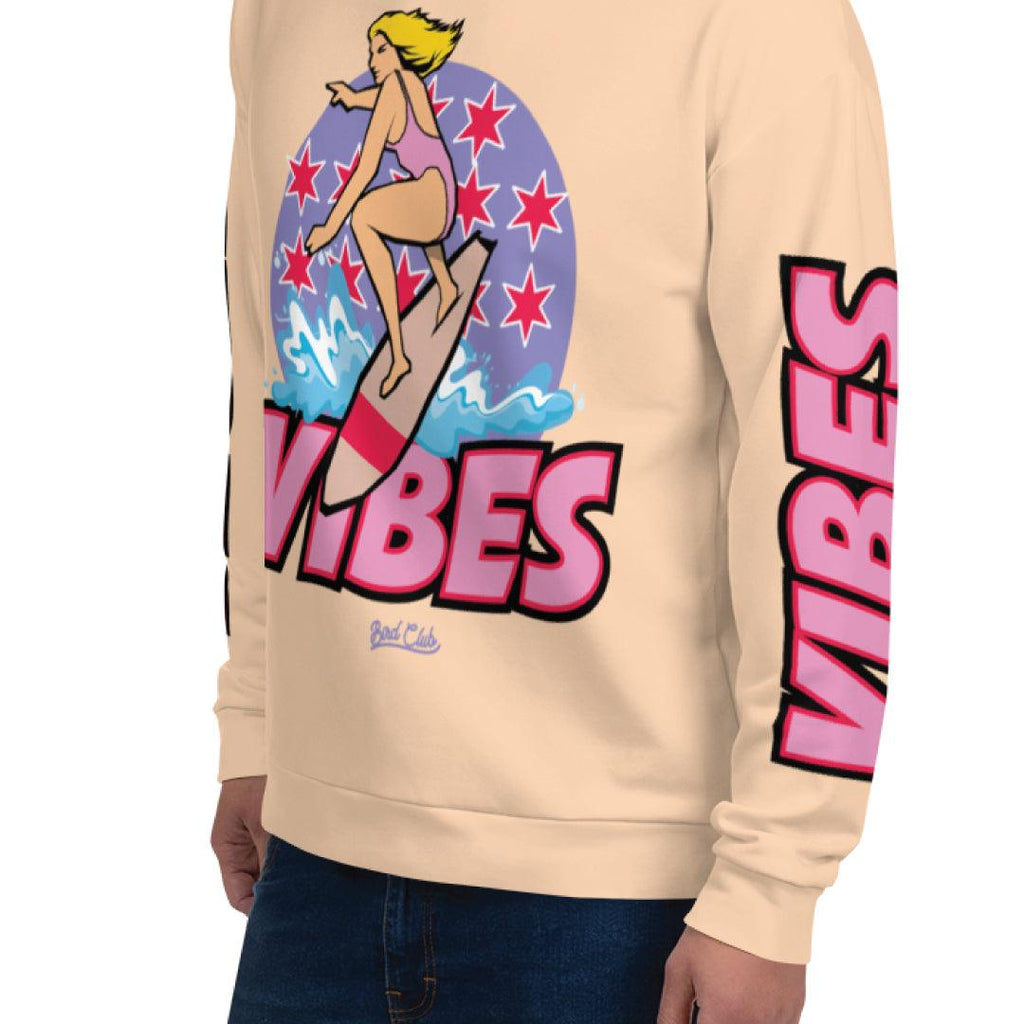 Retro 7 "Saphire/Shimmer" Crewneck - Sneaker Tees to match Air Jordan Sneakers