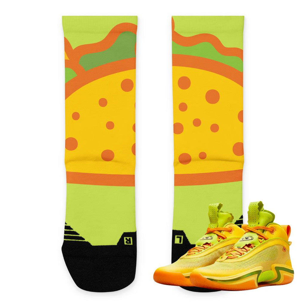 Taco Jay Taco Socks - Sneaker Tees to match Air Jordan Sneakers