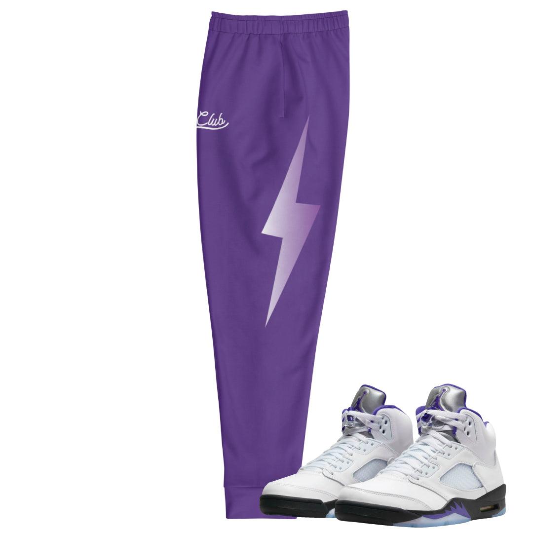 Retro 5 Concord Joggers - Sneaker Tees to match Air Jordan Sneakers