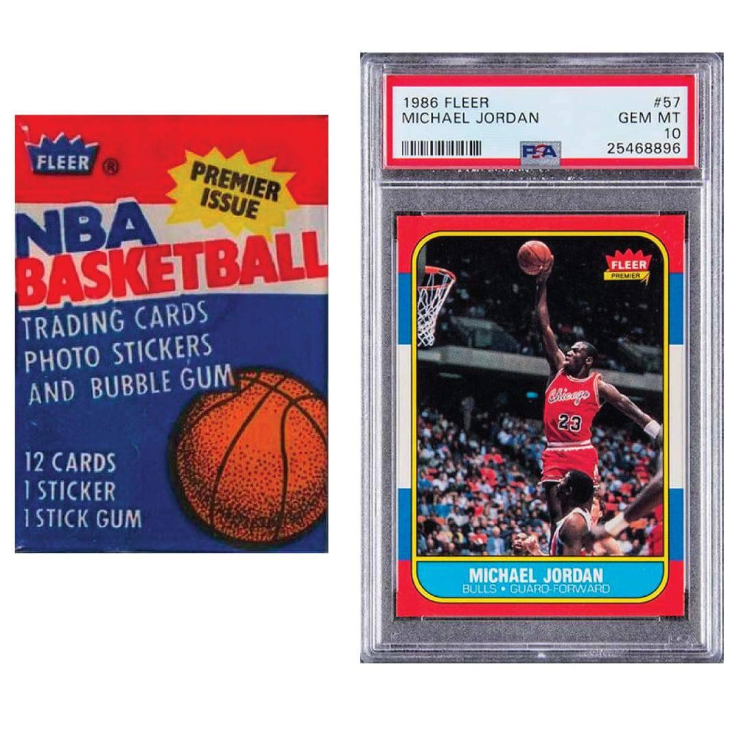 Jordan Fleer Rookie Card Hoody - Sneaker Tees to match Air Jordan Sneakers
