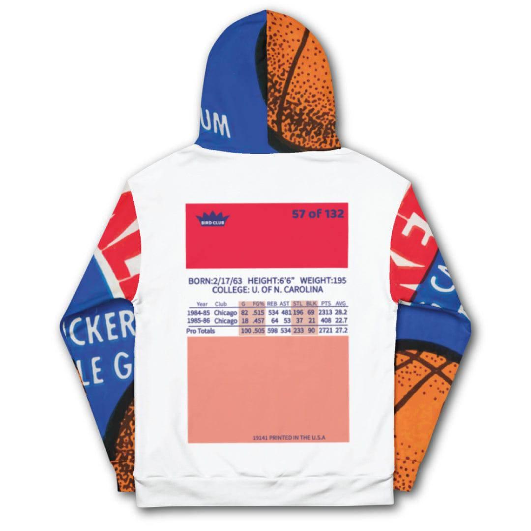 Jordan Fleer Rookie Card Hoody - Sneaker Tees to match Air Jordan Sneakers